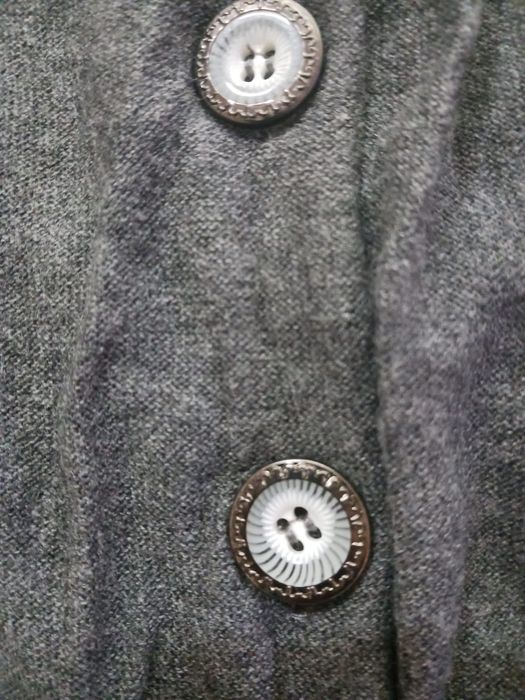 Casaco malha Kruebech cinzento