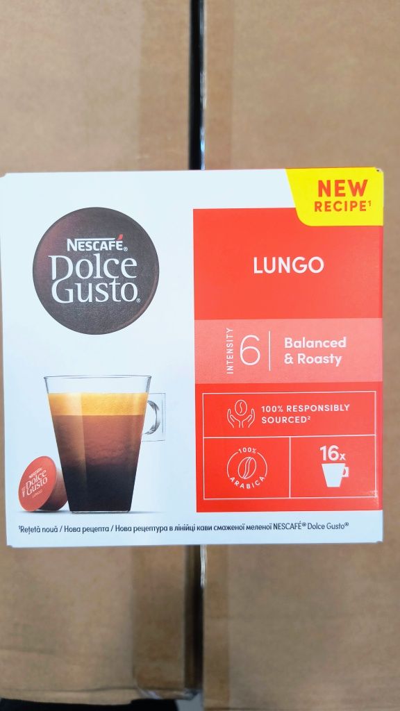 Кава капсули Nescafé Dolce gusto lungo