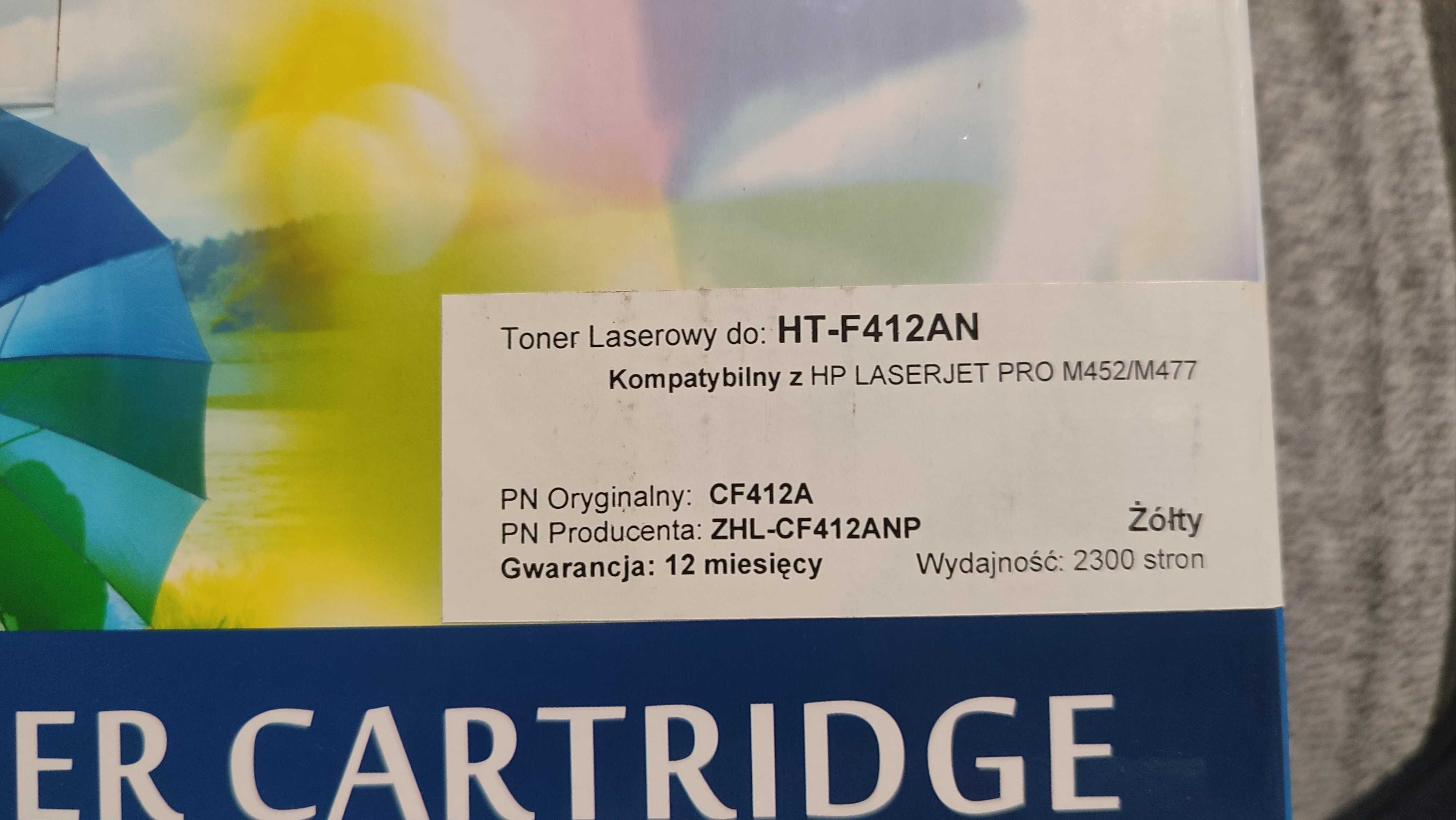 Tonery PRISM do drukarek HP zamienniki oryginałów CF411A CF412A CF413A