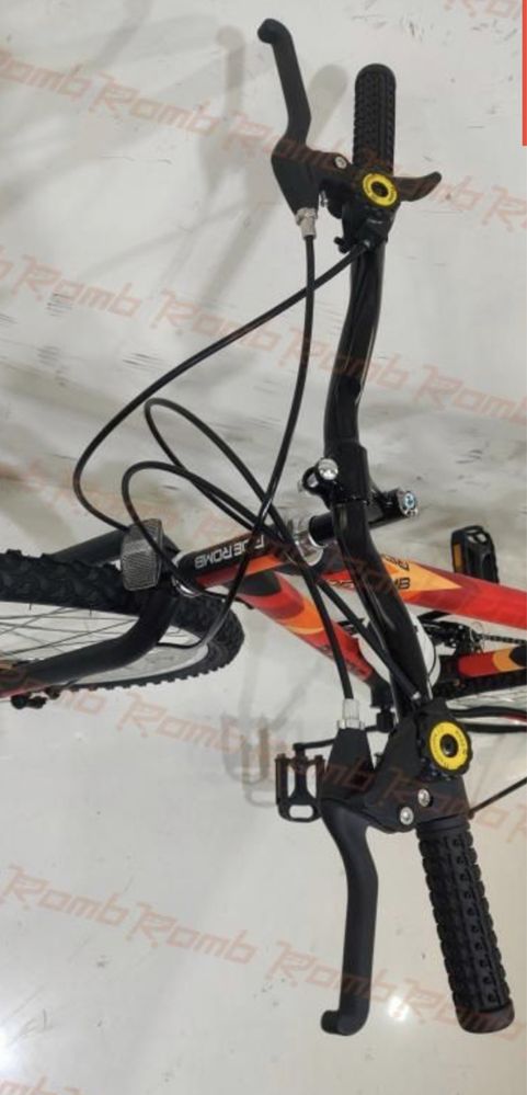 Велосипед SPARK RIDE ROMB D.21 26-ST-18-ZV-D (Чорний З Червоним)