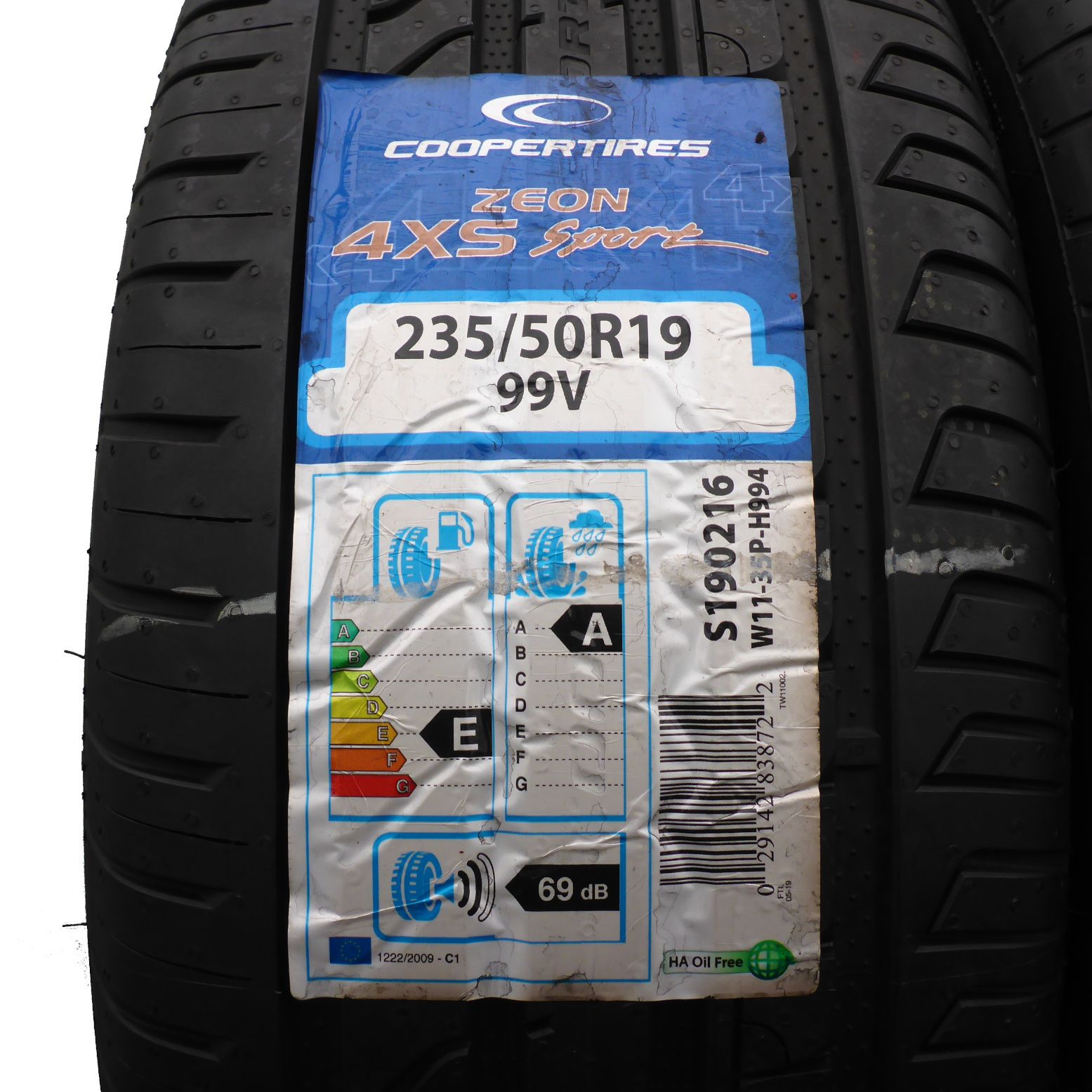 Opony 235/50/19 Cooper 235/50R19 99V Zeon Sport Letnie 2021 Nieużywane