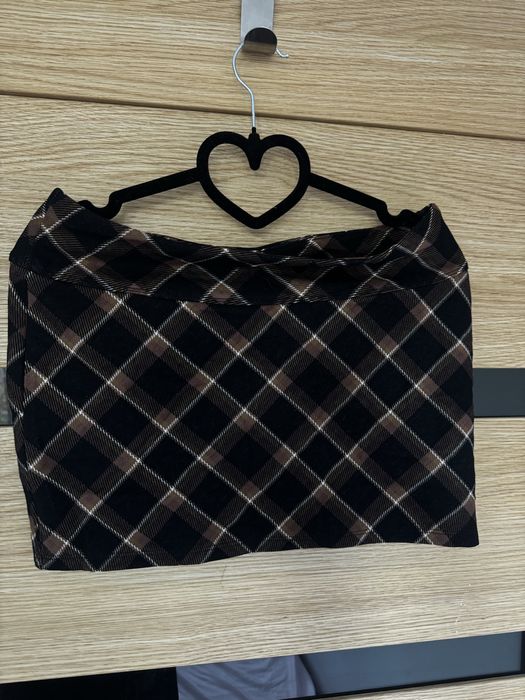 spódniczka h&m divided w kratkę