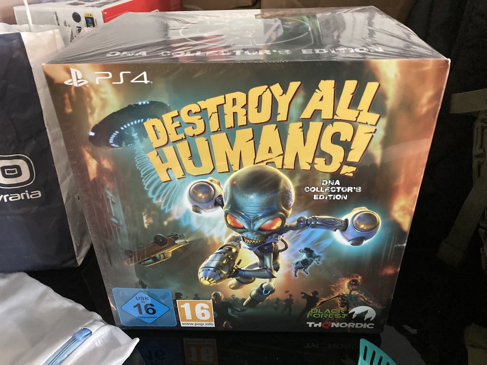 Destroy all Humans Edição Colecionador DNA