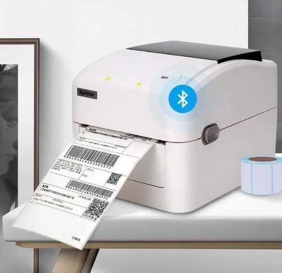 Термопринтер Xprinter XP 420B USB WiFi LAN BT для этикеток Новой Почты