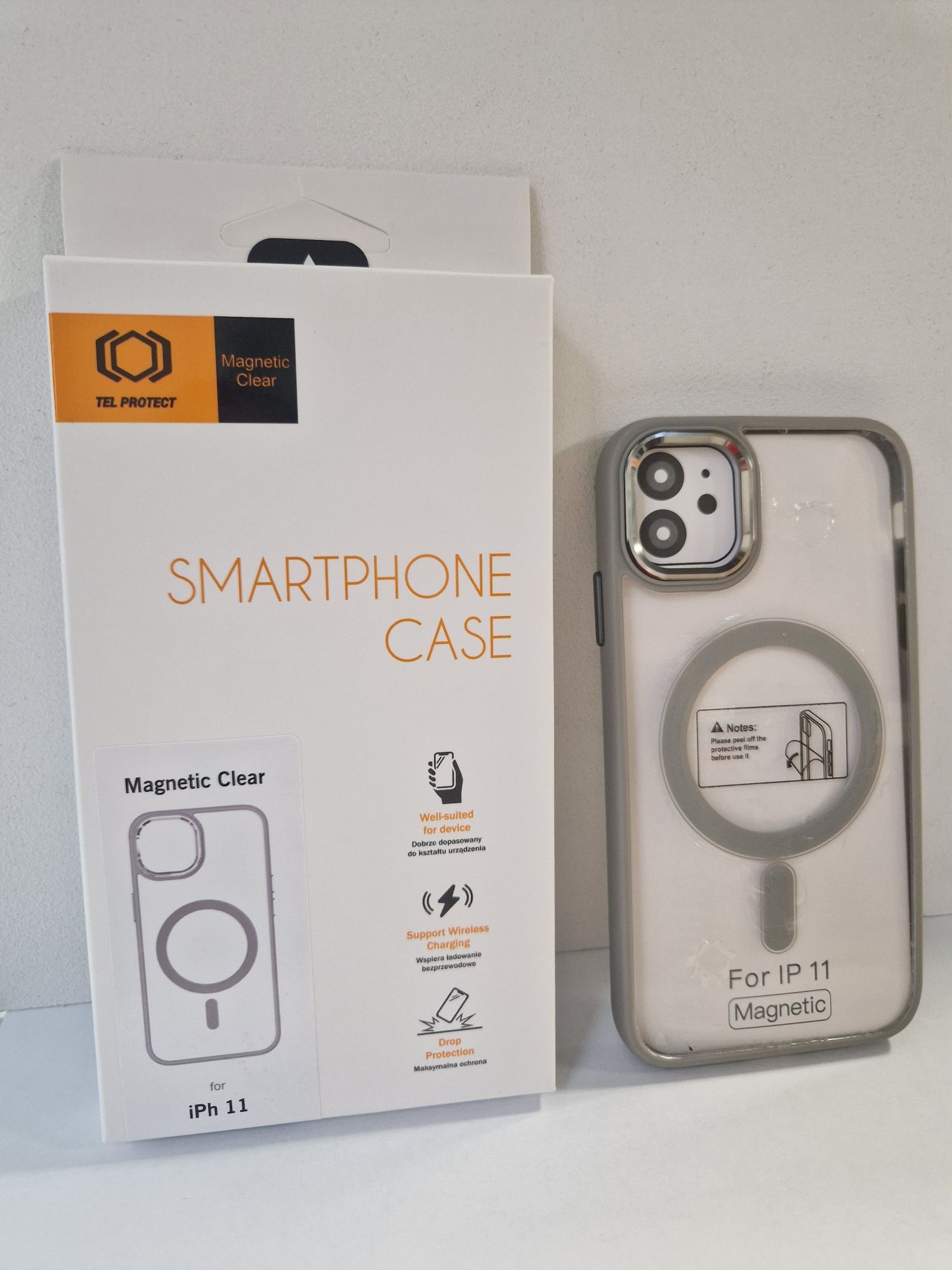Tel Protect Magnetic Clear Case do Iphone 11 Tytan