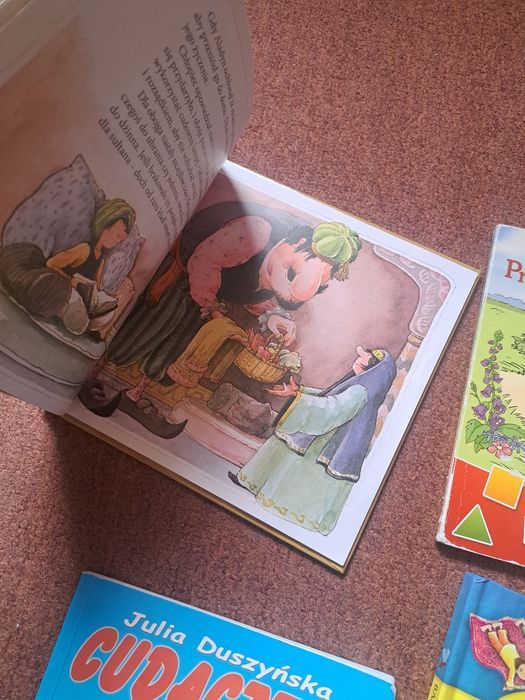 Zestaw ksiazek Disney Kubus Puchatek Cudaczek Bajki Polskie Aladyn