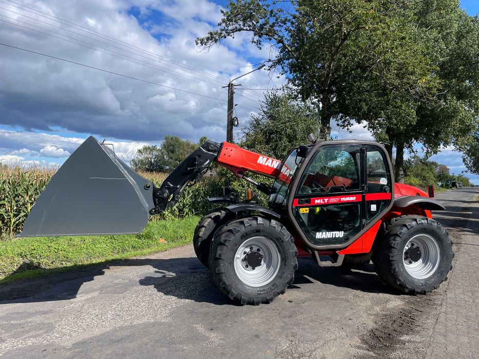 Ładowarka teleskopowa Manitou MLT 627*Niska i wąska 2.20 M*2008 Rok