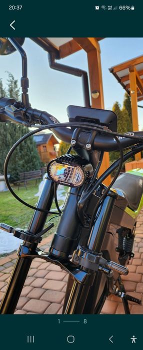 Motocykl elektryczny skuter cross rower