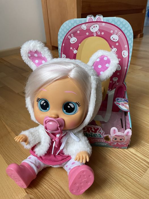 Лялька плакса Cry Babies Coney Зайка оригінал