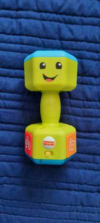 Hantelek edukacyjna zabawka fisher price