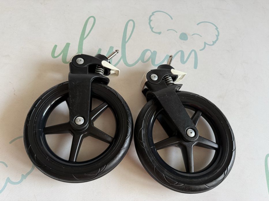 Bugaboo Fox / Fox2 / Fox3 komplet kół przód-tył koła czarne