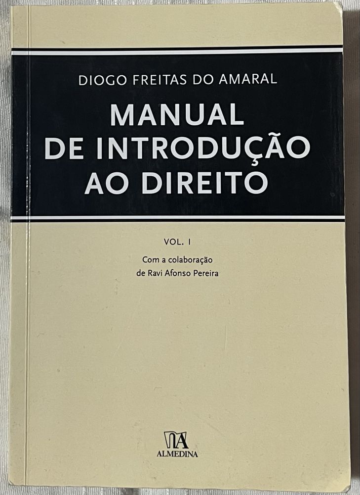 Manual de Introdução ao Direito, Diogo Freitas do Amaral