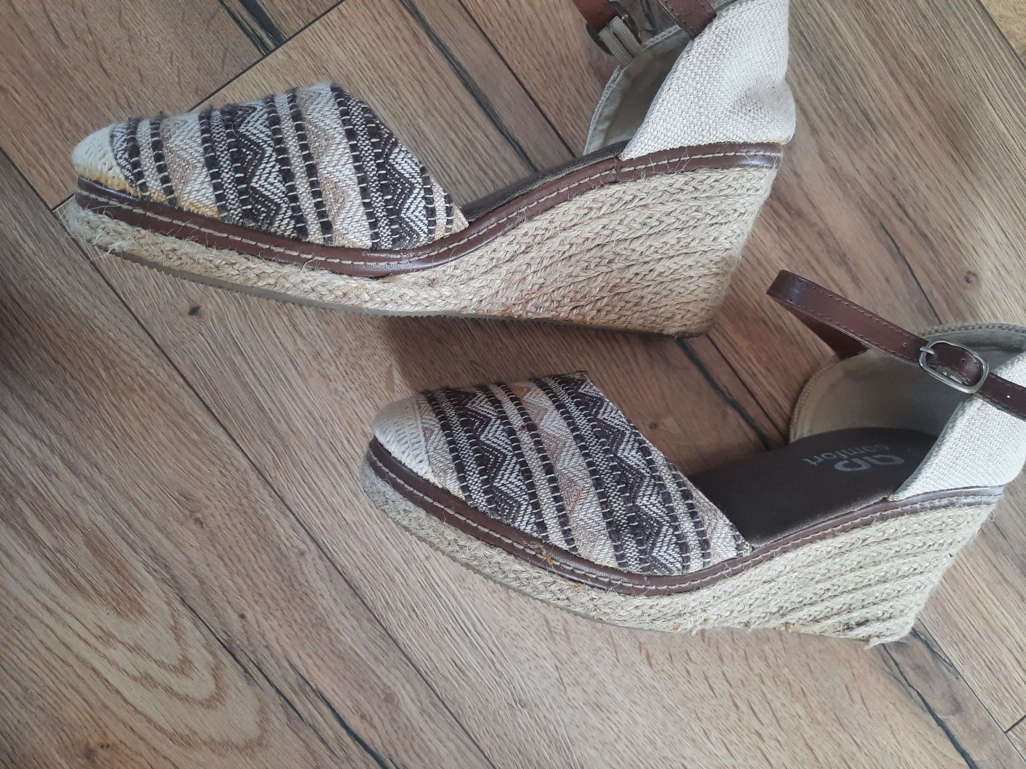 Nowe espadryle sandały boho 41