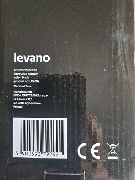 Levano RGB Desk Pad – podkładka gamingowa 450×400 mm