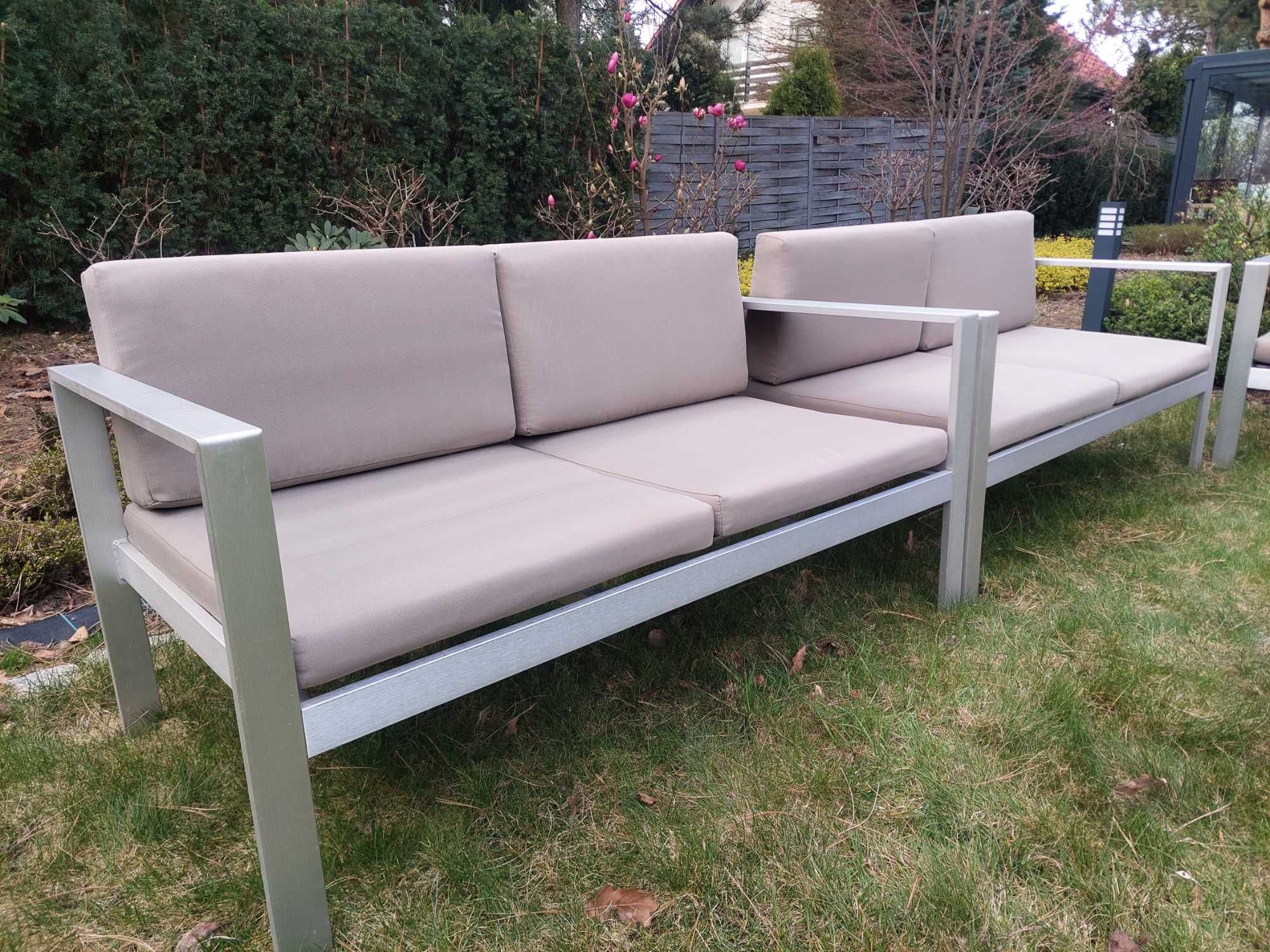 Kanapa sofa ogrodowa Beliani Salerno 2 osobowa