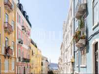 Apartamento T2 com terraço, na Lapa, em Lisboa