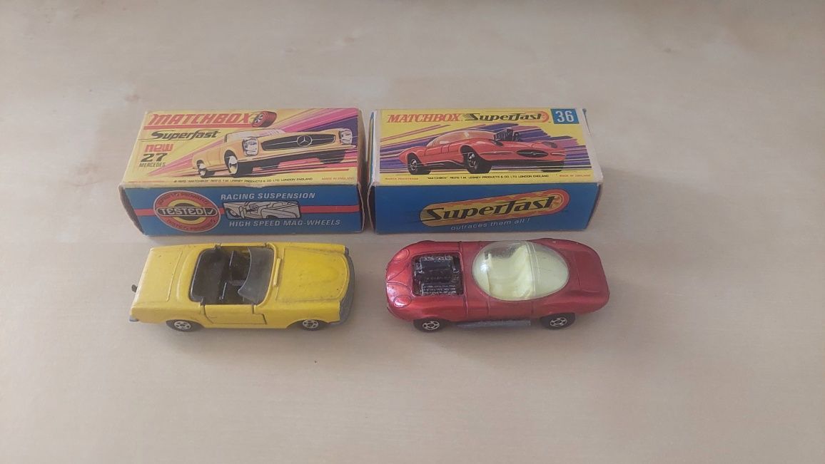 Coleção Matchbox SuperFast