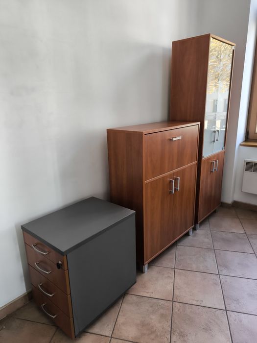 Meble. Komplet za 180 zł !!! Zestaw mebli witryna, komoda, szafka.