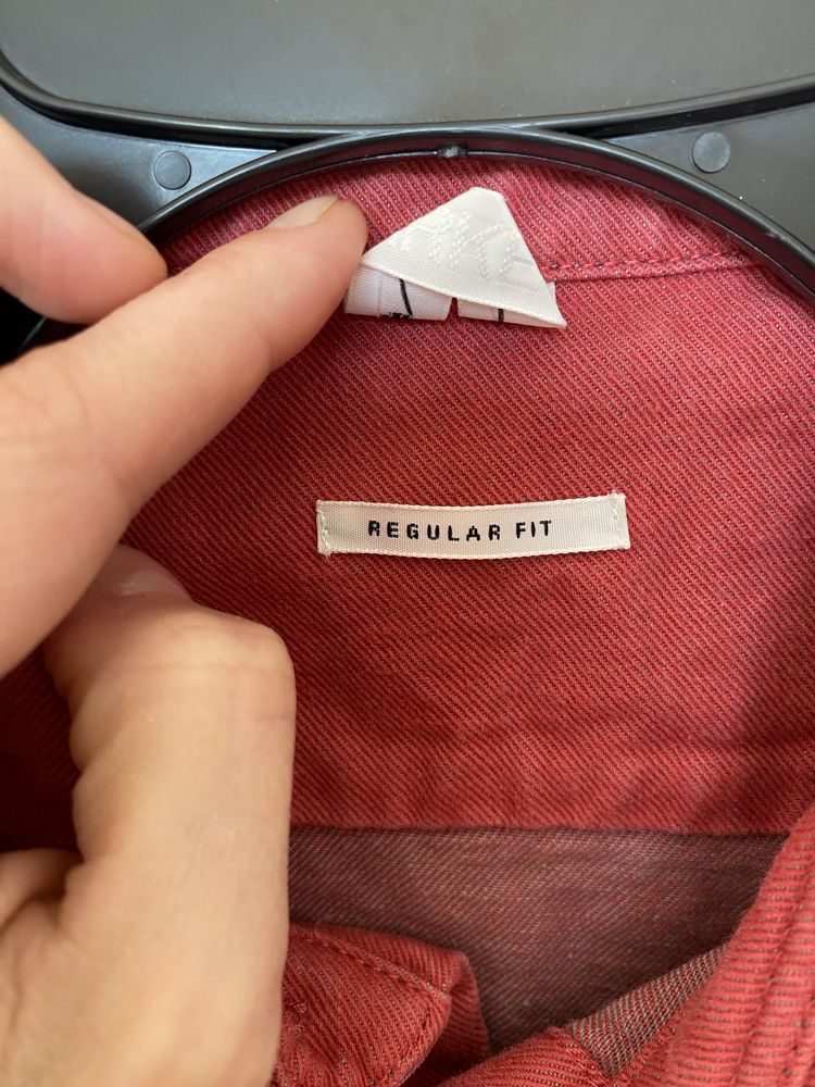 Arket ceglasta koszula unisex