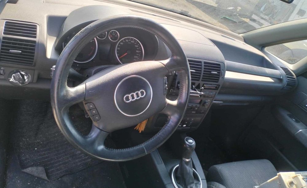 CZĘŚCI maska zderzak lampa błotnik zawieszenie AUDI A2 1.6 FSI LZ9W