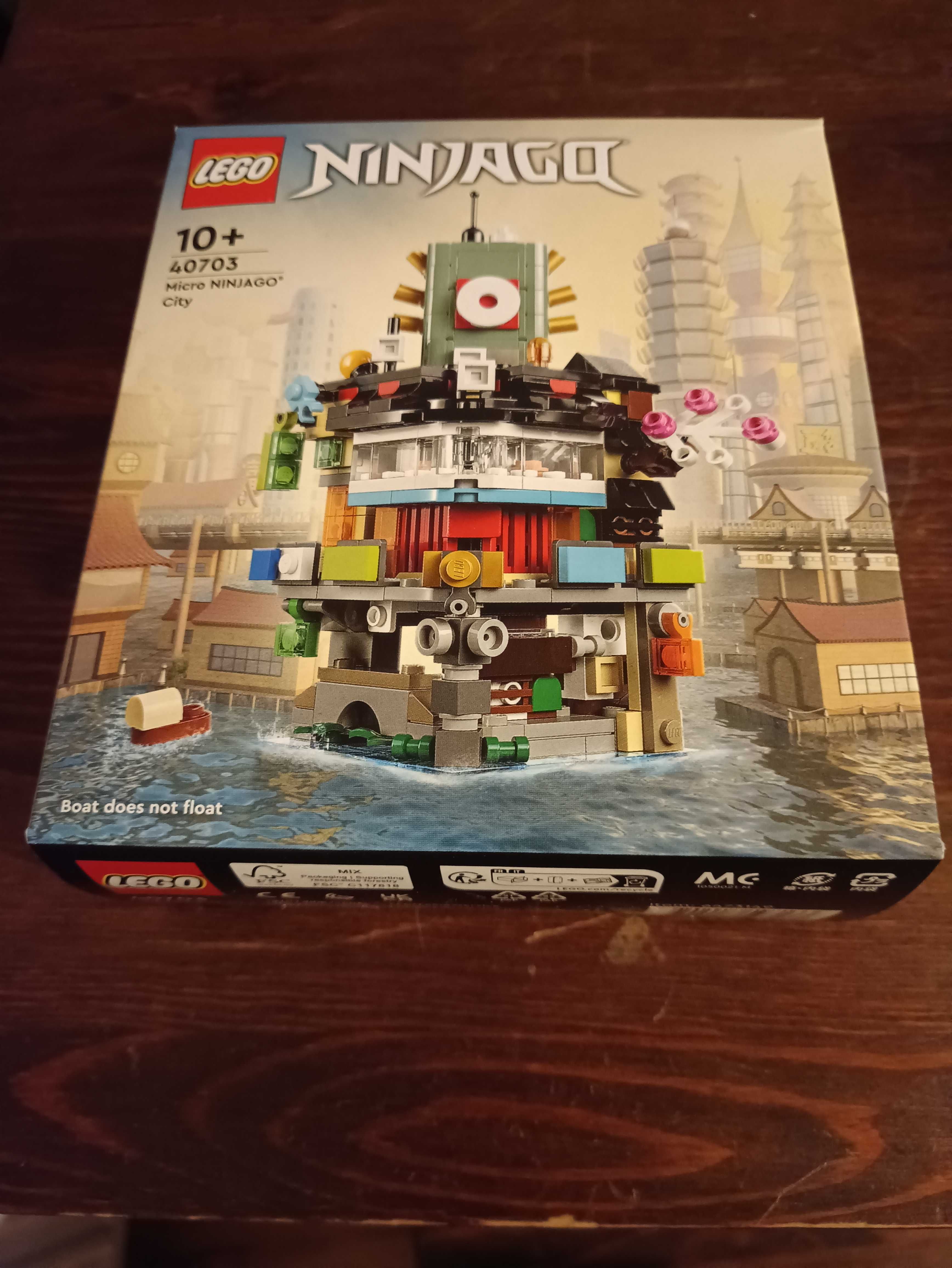 LEGO VIP 40703 - Mikro-miasto Ninjago + Lodowy smok 30649 GRATIS