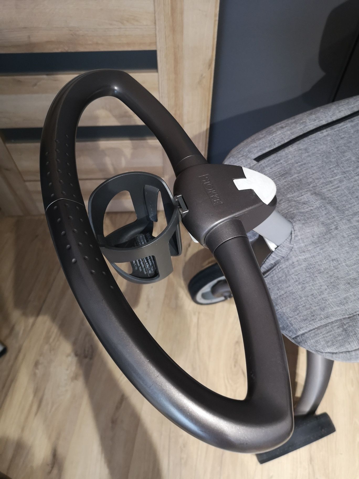 Obniżka. Super stan. Wózek 2w1 Stokke Xplory V4 Black Melange gondola