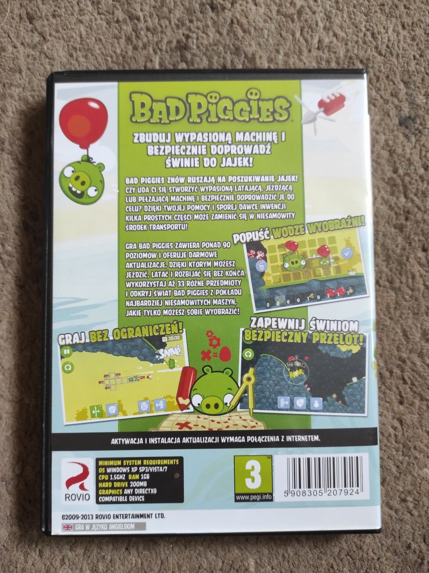 Bad Piggies gra PC