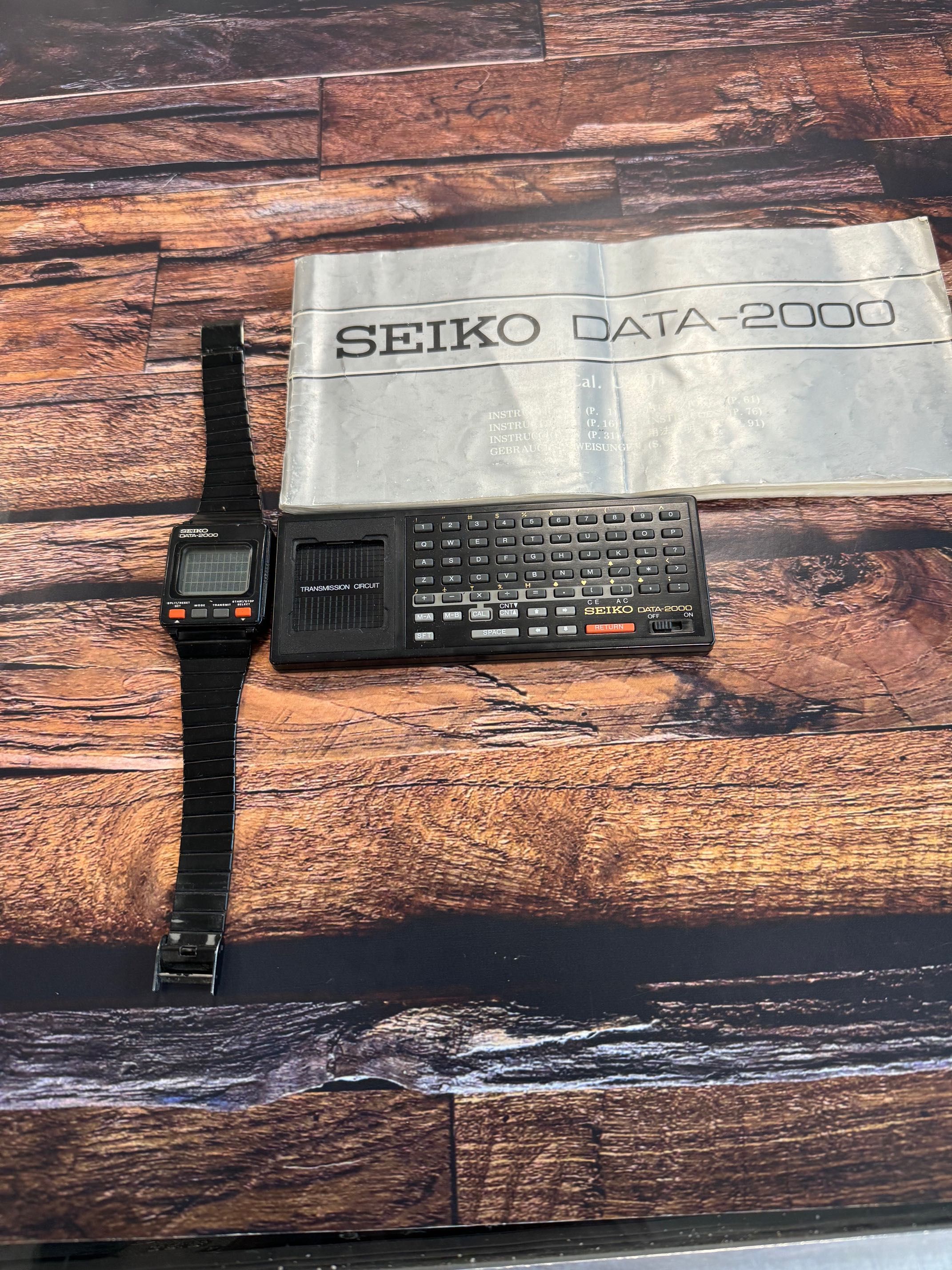 Seiko DATA-2000 vintage