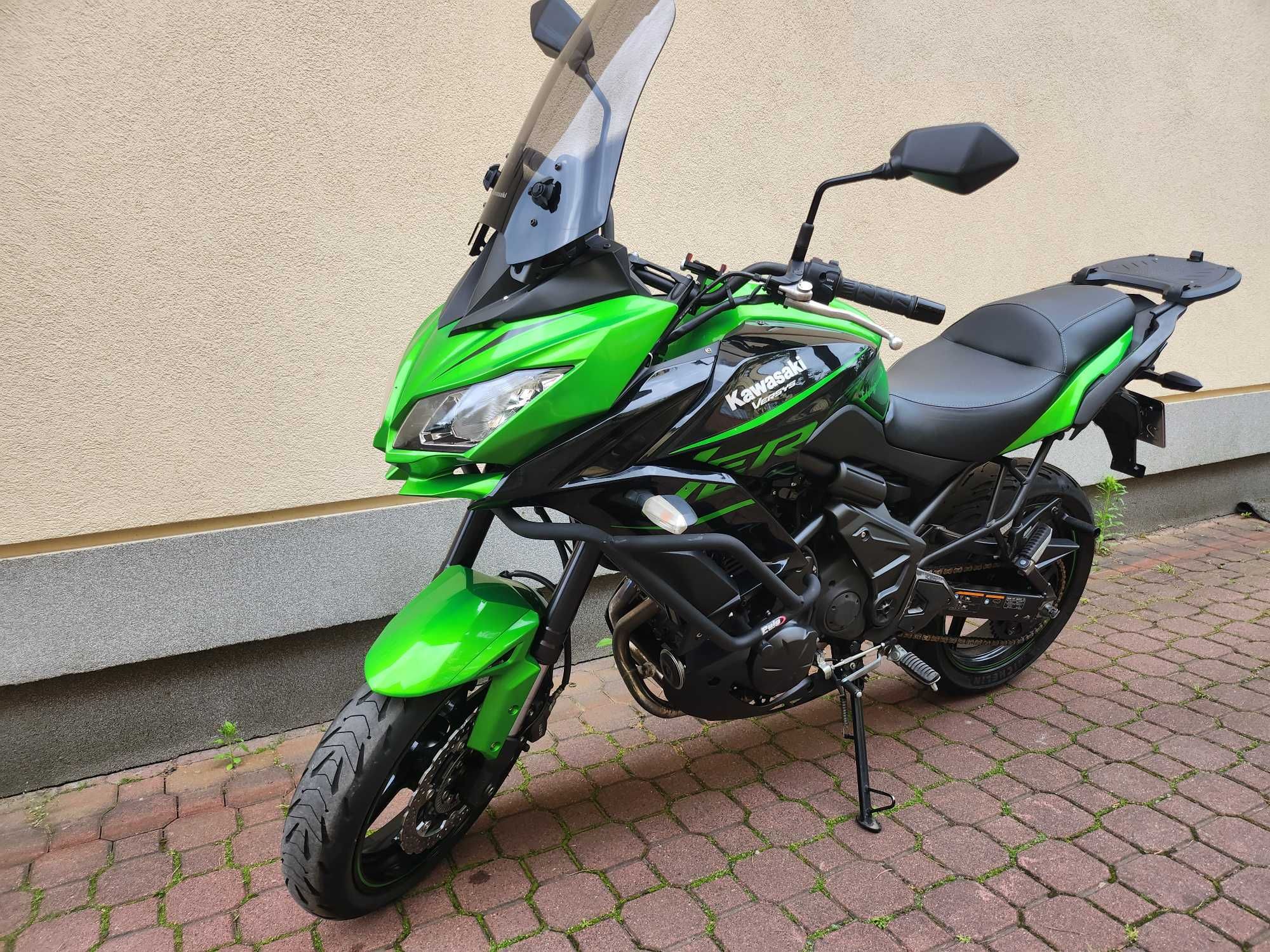 Kawasaki Versys 650 KLE 2017r  A2 pelna moc ABS