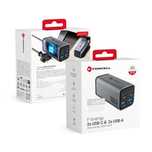 Ładowarka biurkowa Forcell F-Energy GaN III 2 x USB C + 2 x USB A
