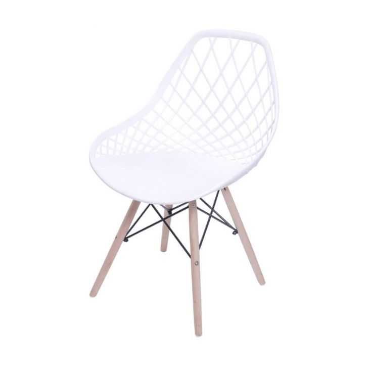 Krzesło nowoczesne plastikowe ażurowe salon jadalnia KOLORY wyprzedaż