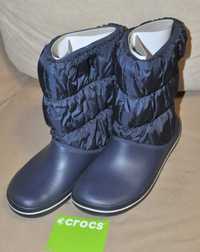 Продам зимние сапоги CROCS Women’s Crocband Winter Puff Boot р.38, w8