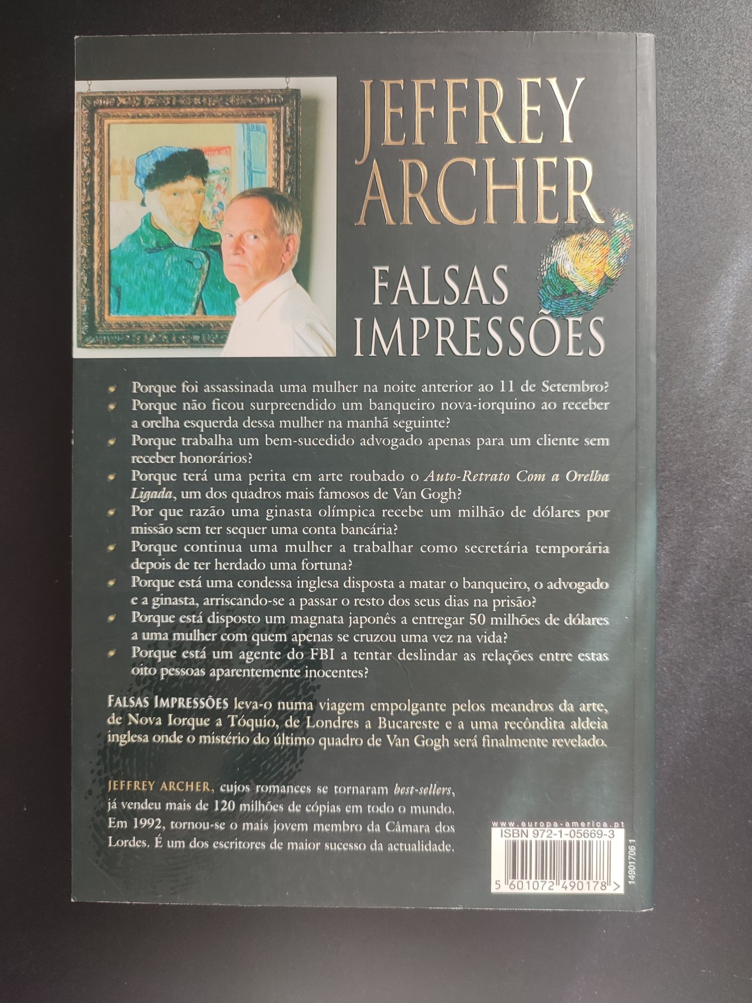 Falsas Impressões de Jeffrey Archer