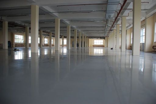 Промислова підлога, підлога, стяжка, наливна підлога, бетонна підлога
