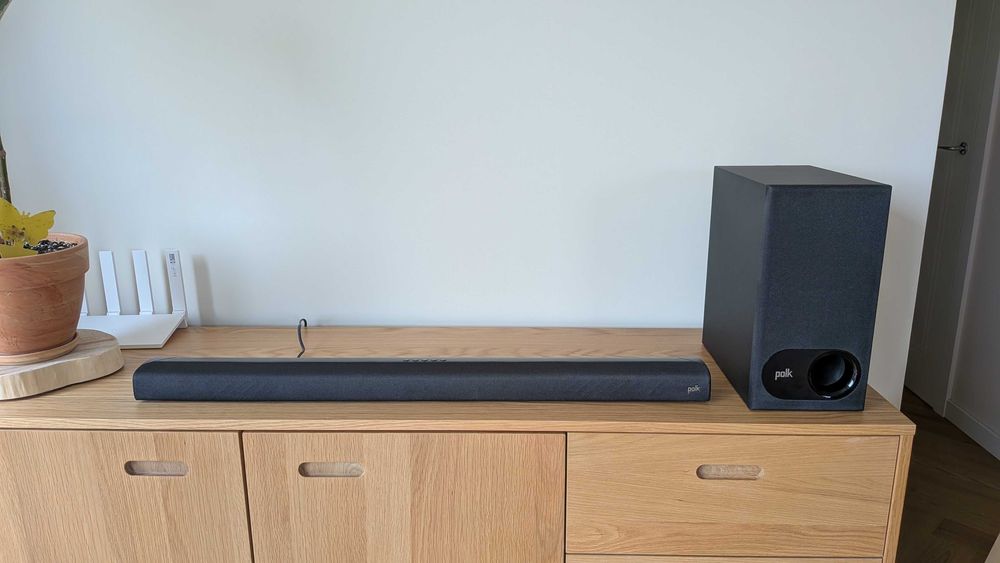 Soundbar Polk Signa S1 subwoofer bluetooth stan bdb.