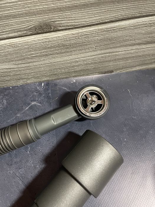 Сифон для кухні. Євросифон. Круглий перелив