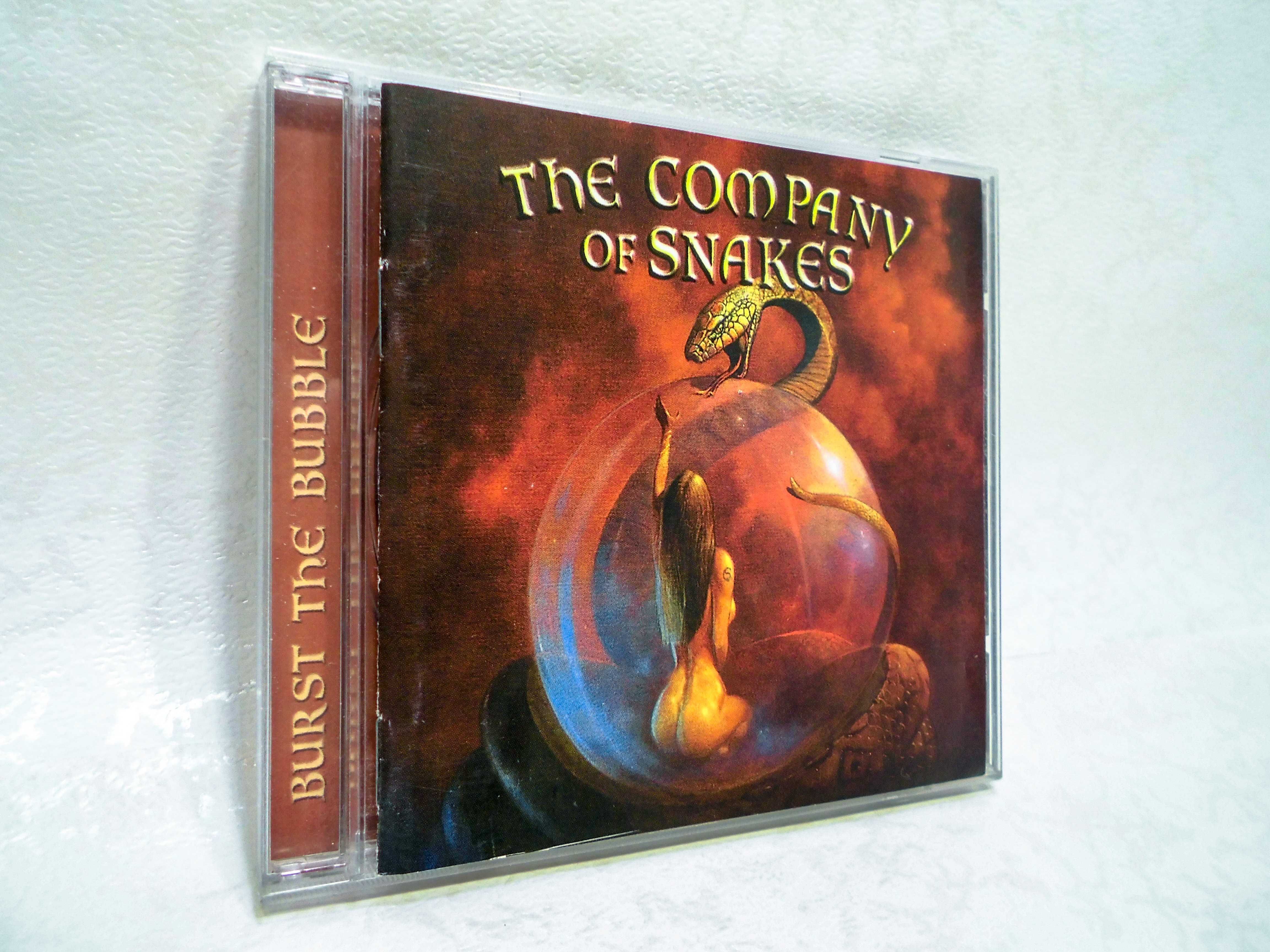 CD диск The Company Of Snakes - Burst The Bubble