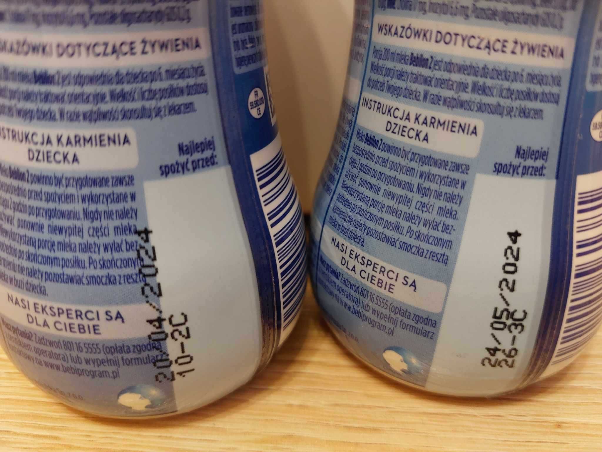Bebilon2 - mleko modyfikowane, w płynie, po 6tym mieciącu