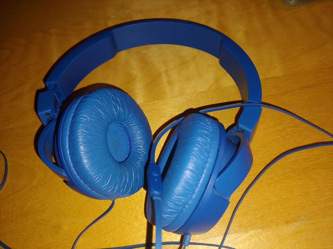 JBL słuchawki niebieskie