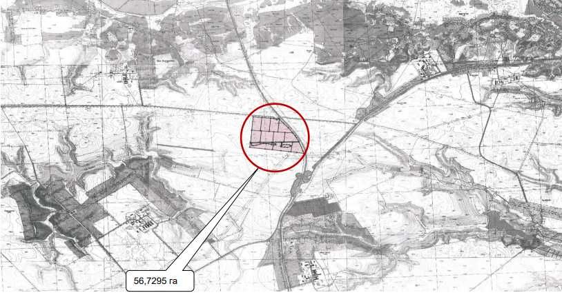 Земельні ділянки пл. 56 га, Фастівський р-н, с. Велика Солтанівка