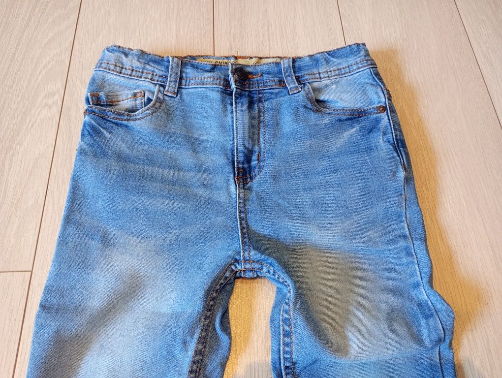 Rozm 140 spodnie jeansy h&m