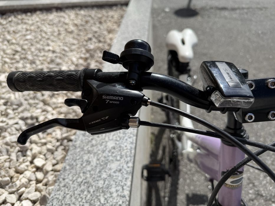 Bicicleta de senhora c/suspensao (Shimano)