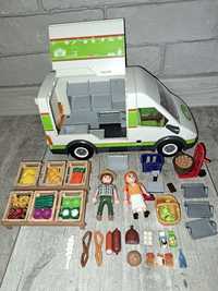 Playmobil samochód z warzywami