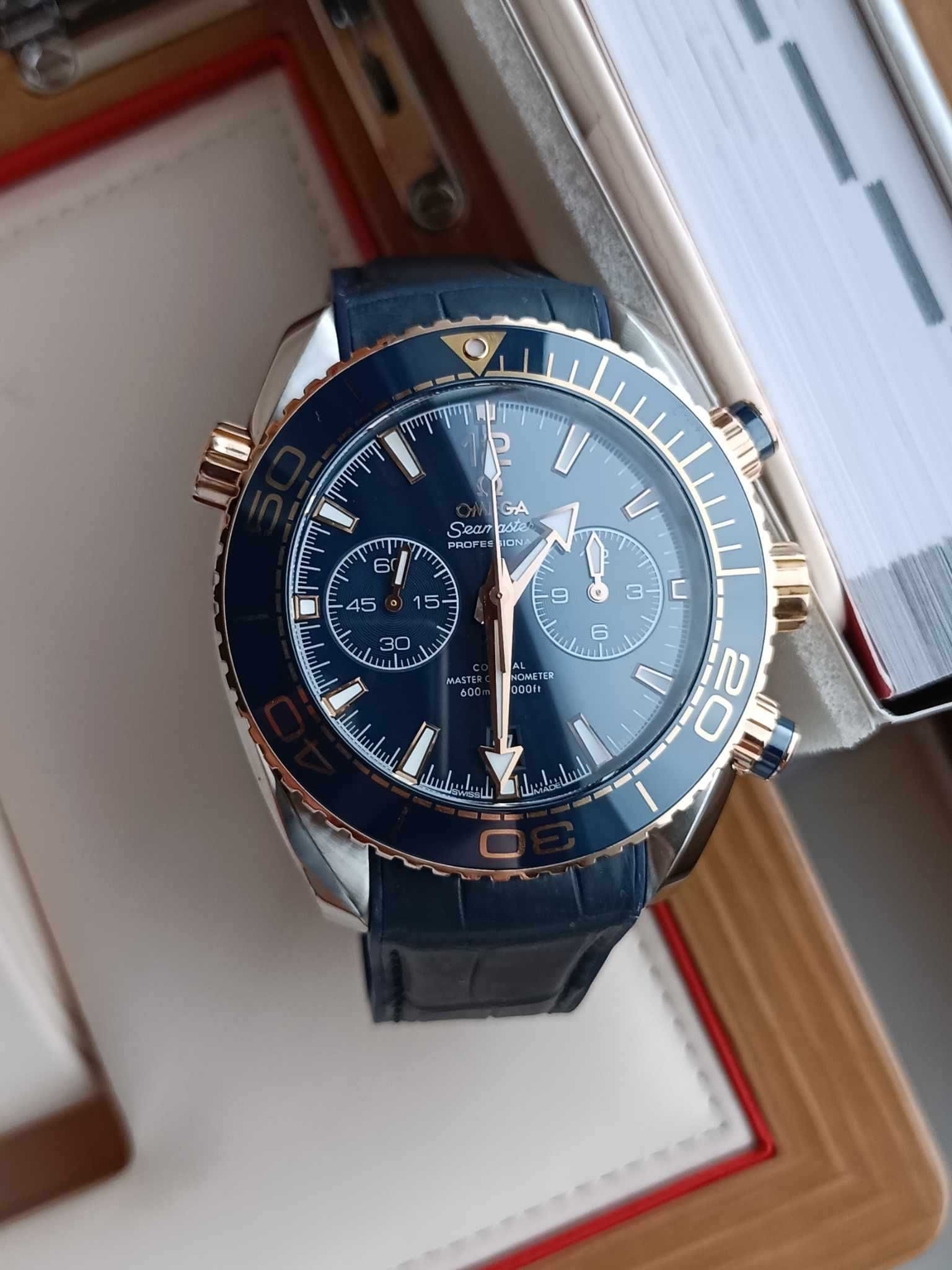 Omega Seamaster Planet Ocean Chronograph 45.5mm Steel/Sedna Gold 2024r