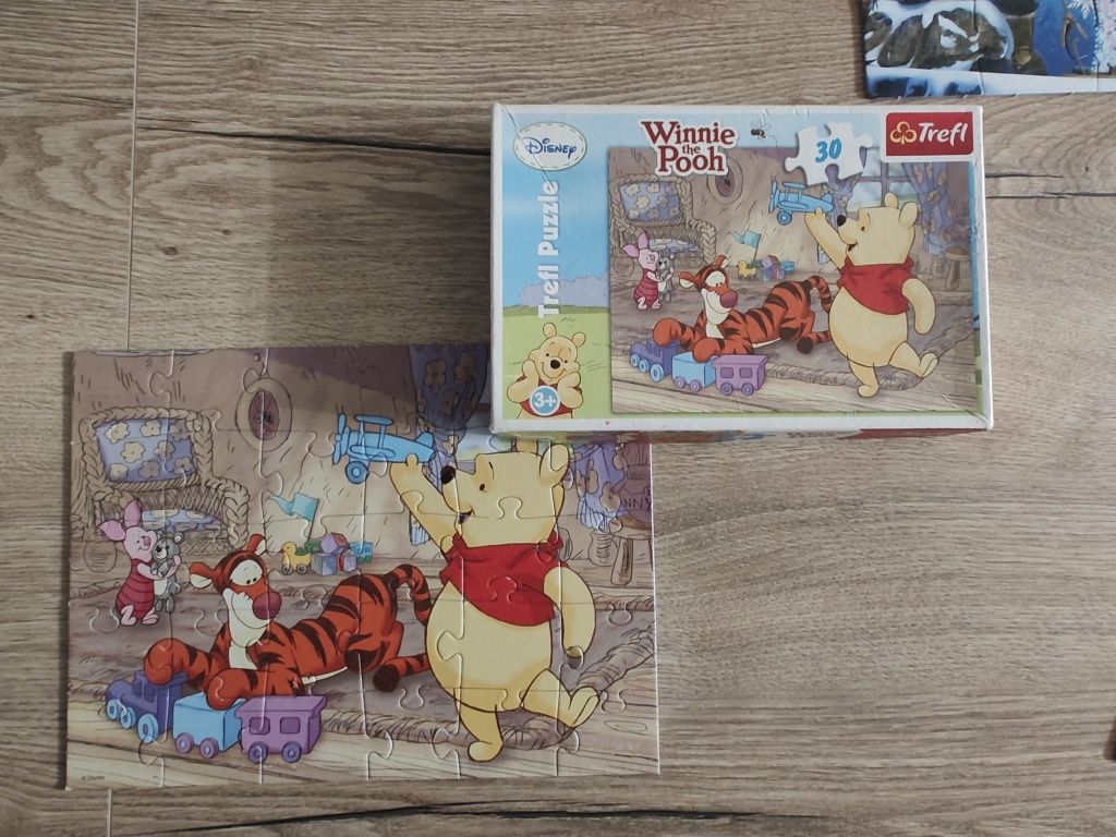Puzzle 3 plus 30 elementowe