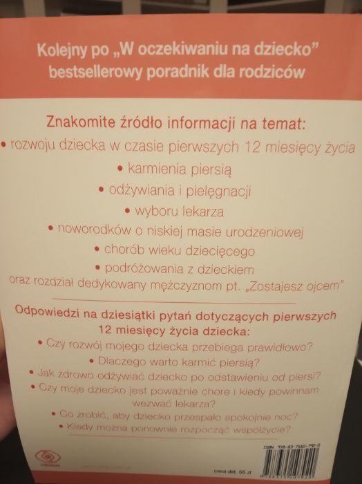 Książki z serii Murkoff:W oczekiwaniu na dziecko + dwie kolejne części