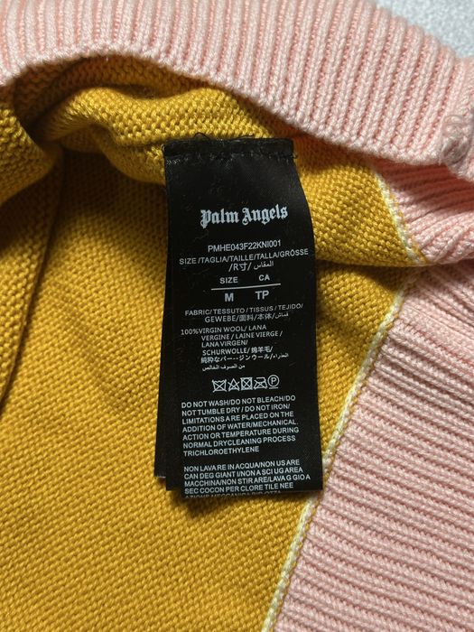 Светр Palm Angels PA Bear Sweater Orange Pink