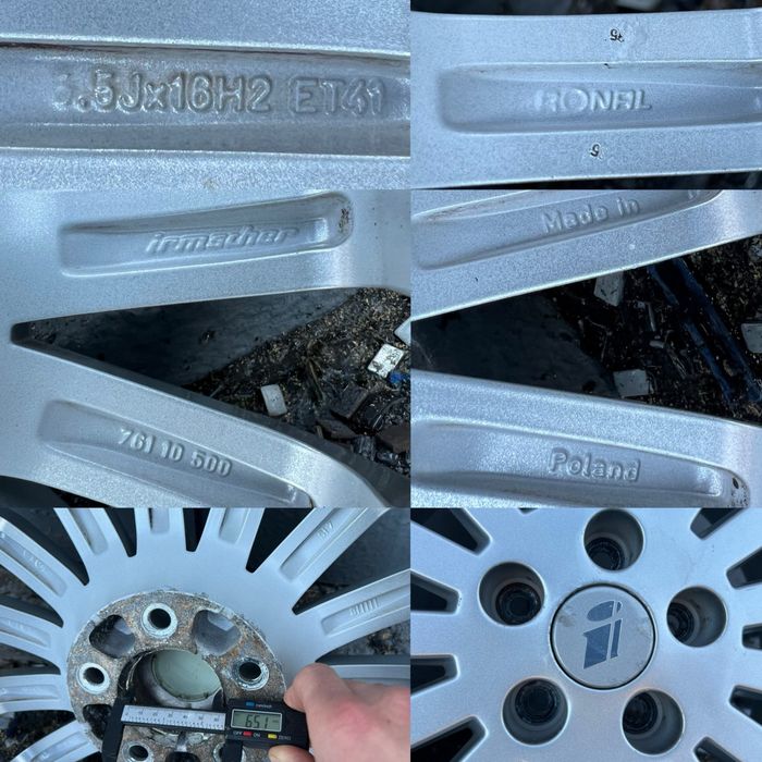 Диски r16 5*110 Opel Astra Zafira Vectra Meriva Saab