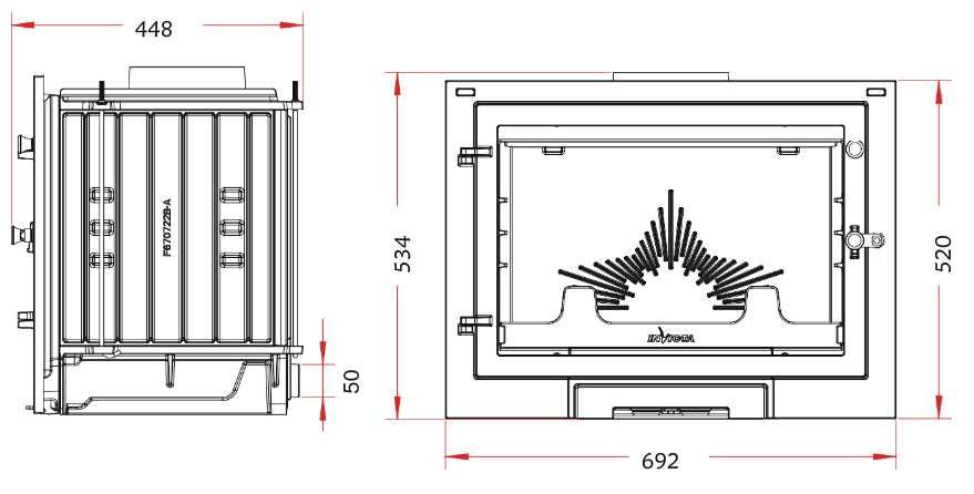 Recuperador de calor Invicta Elio 700