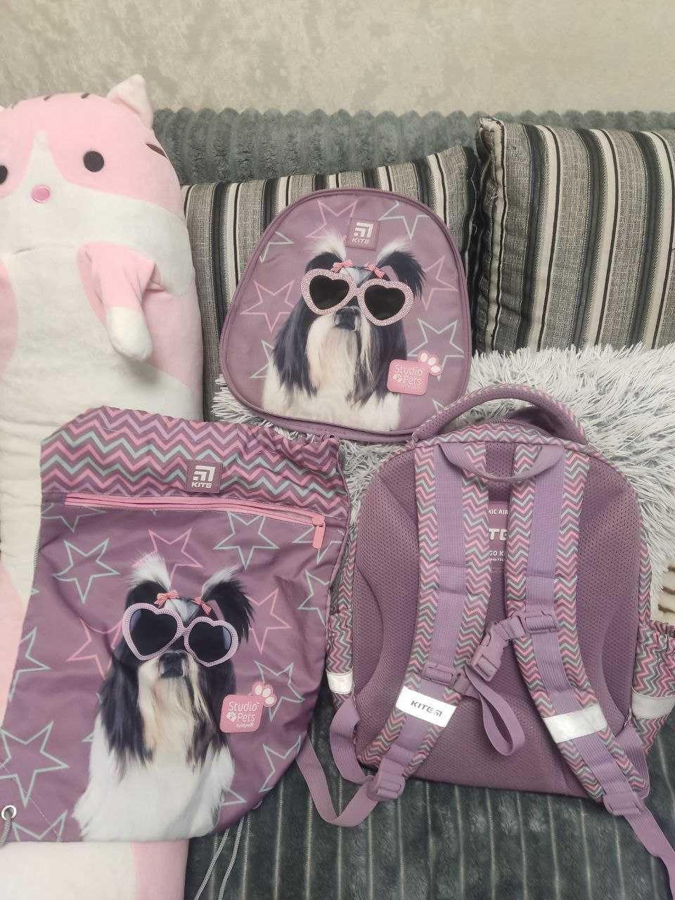 Рюкзак Kite Education Studio Pets, ортопедический, для девочки! Акция!